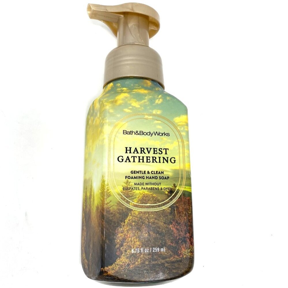 Bath & Body Works Harvest Gathering Gentle & Clean Foaming Hand Soap 2 Pack - Picture 3 of 6